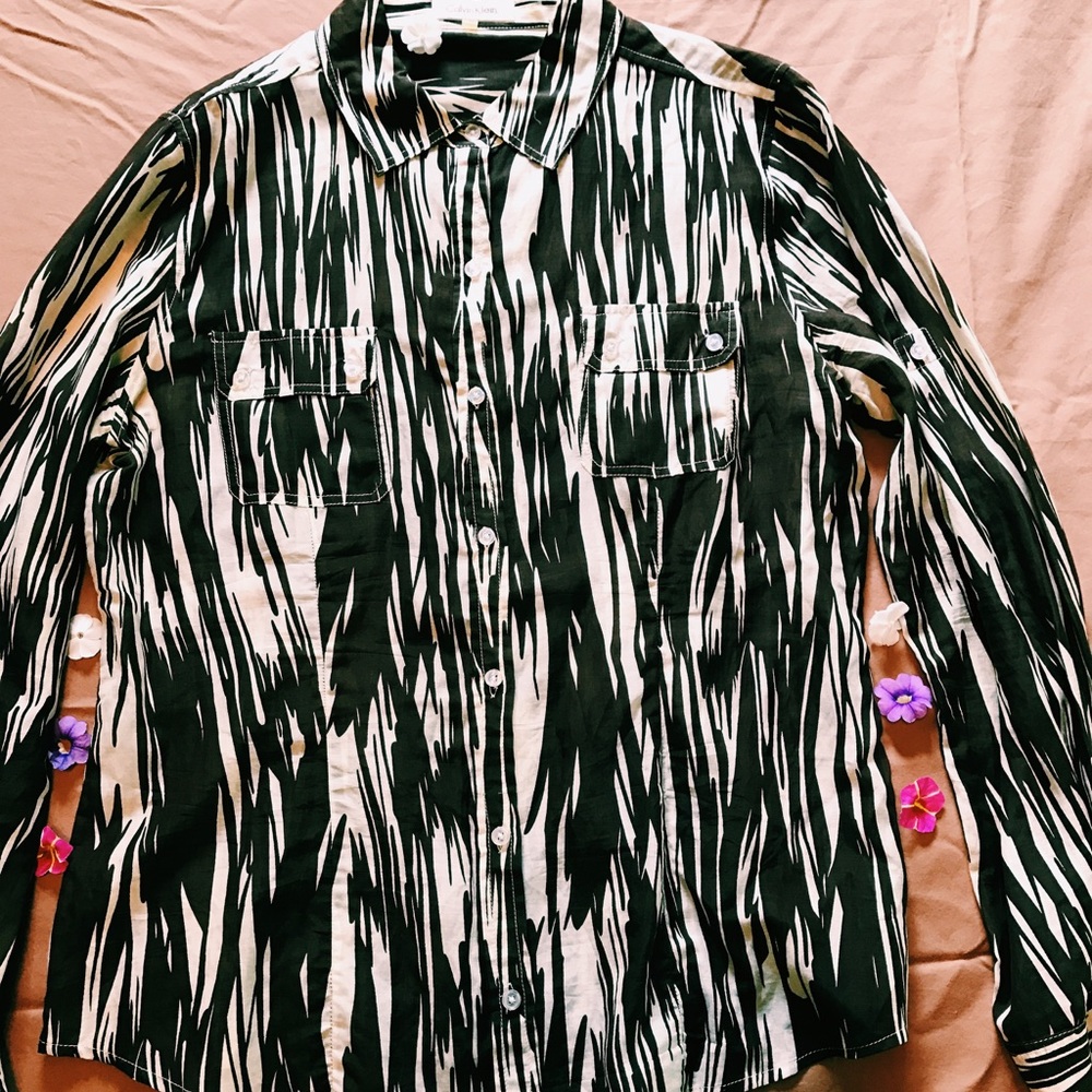 Cabin Klein med button down. Great for work!